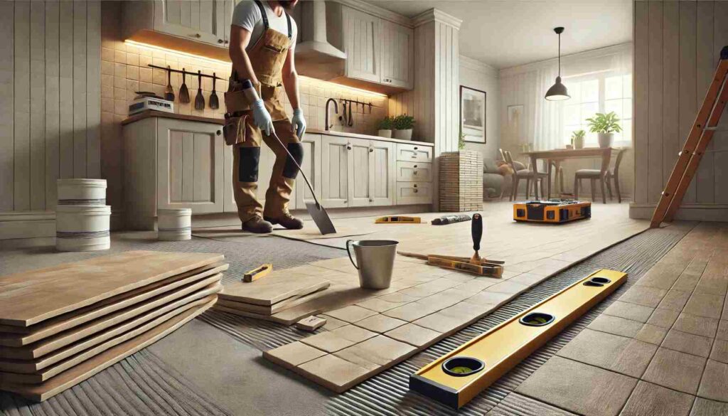 la Renovación de Pisos para la Hogar