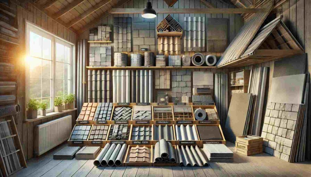 Materiales utilizados para cubiertas