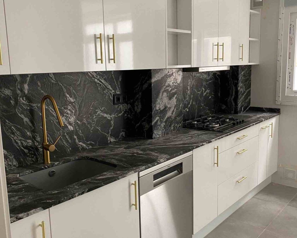 Luxury Black Kitchen